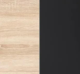 Sonoma Eiche/Schwarz