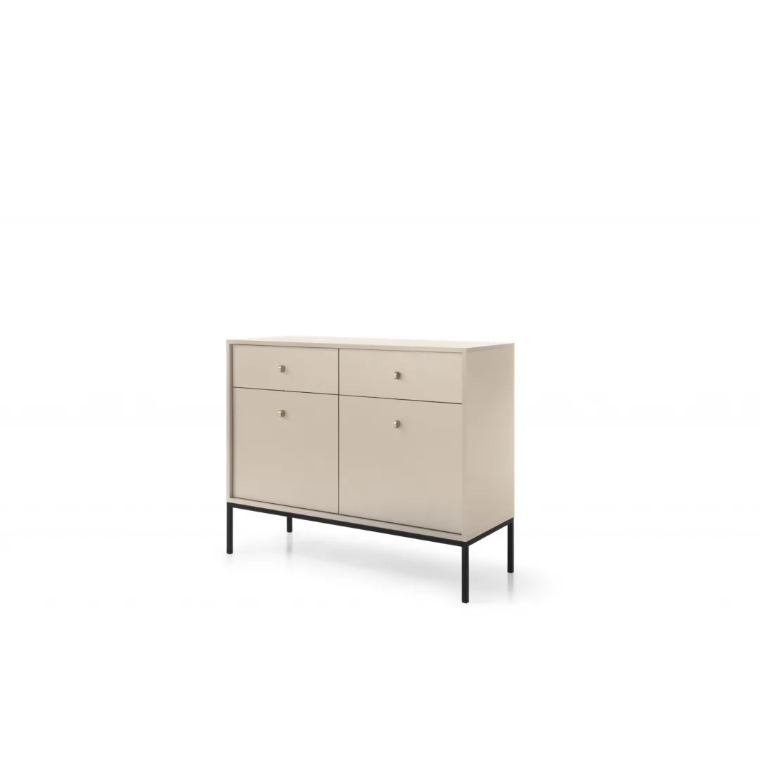 MINIMAL Kommode auf Metallbeinen