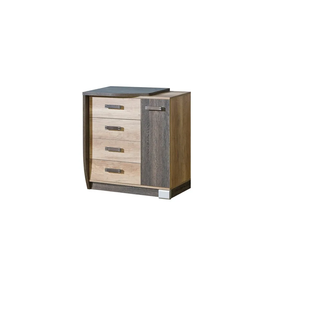 Kommode „Romeo“, links, Farbe Canyon Oak / Arusha