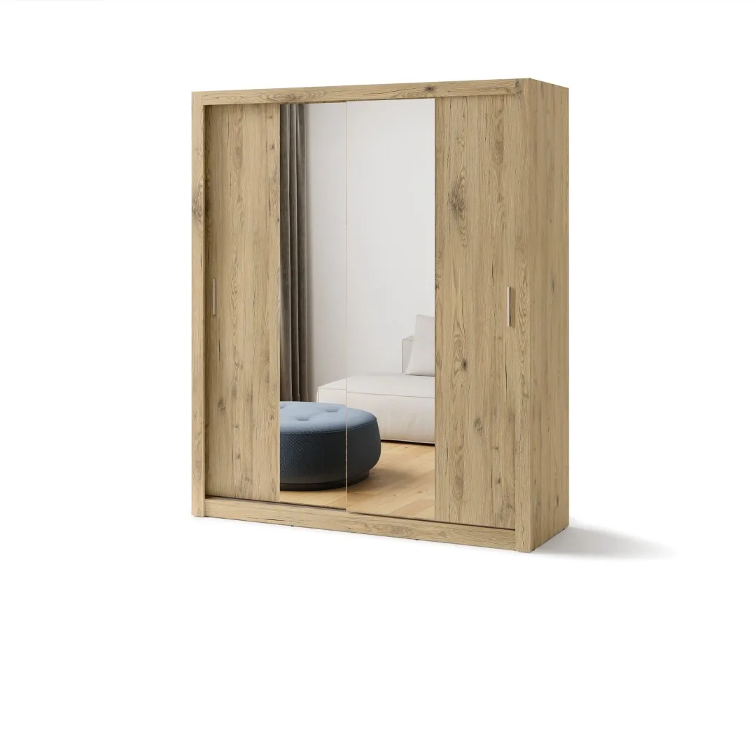 Kleiderschrank JADIA 3, San Remo Eiche