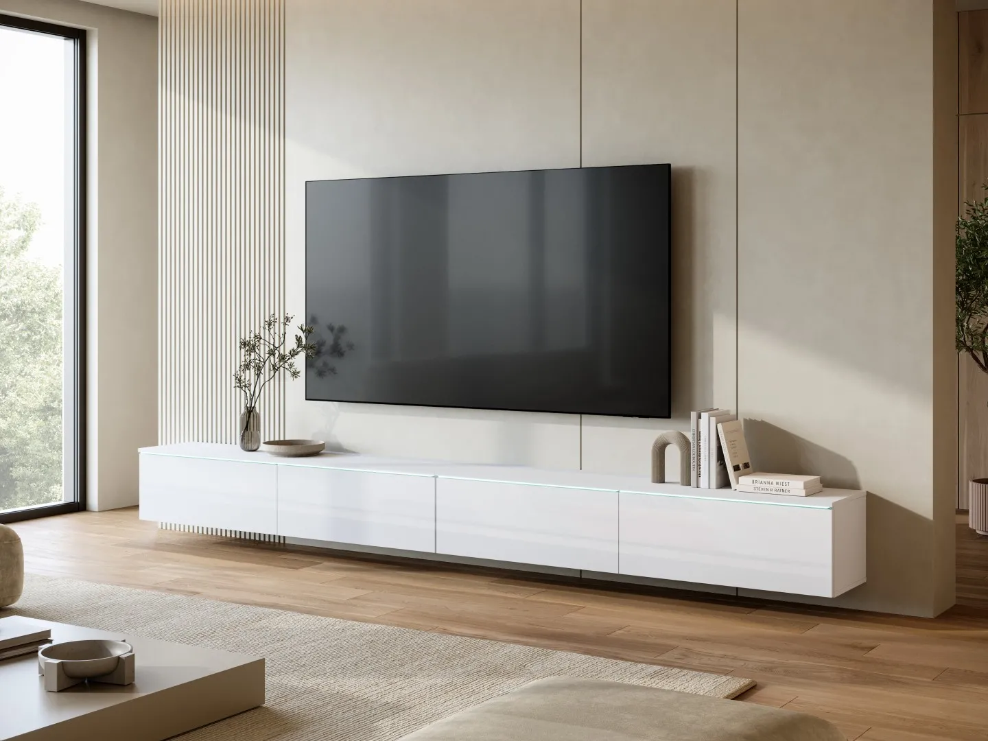 TV-Schrank DONNA 300 mit LED-Beleuchtung