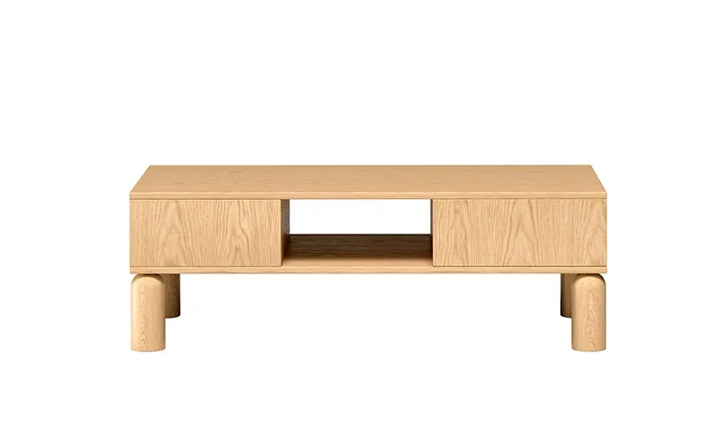 Couchtisch SORIA 7, 110 cm, 1 Schublade, offene Nischen