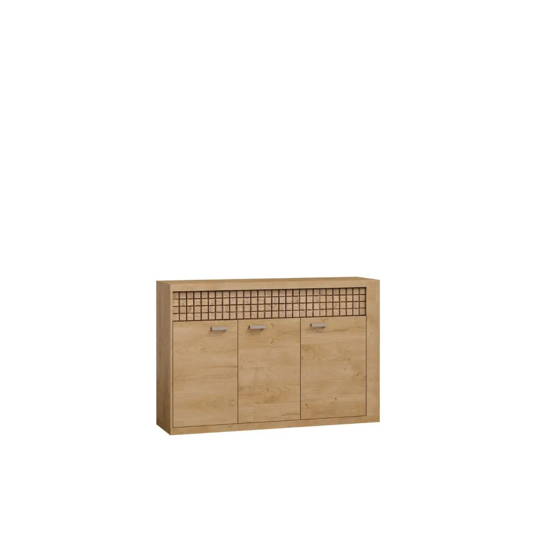 NOLO breite Wohnzimmerkommode 147 cm in der Farbe Ribbeck-Eiche