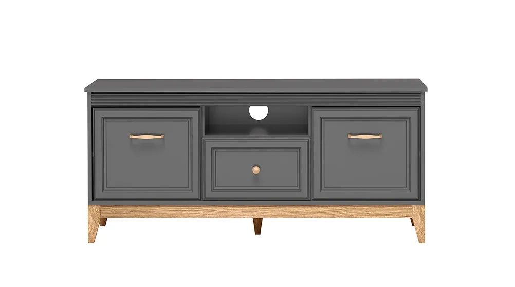 TV-Schrank TULUZA 8, 135,5 cm, 2 Türen, 1 Schublade