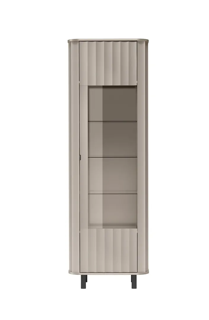 Vitrine NOVARA 4, 40,5 cm, Glastüren, Einlegeböden