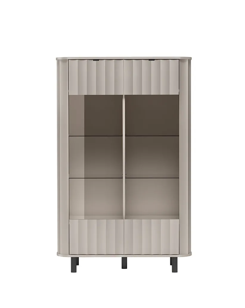 Vitrine NOVARA 9, 98,3 cm, 2 Türen