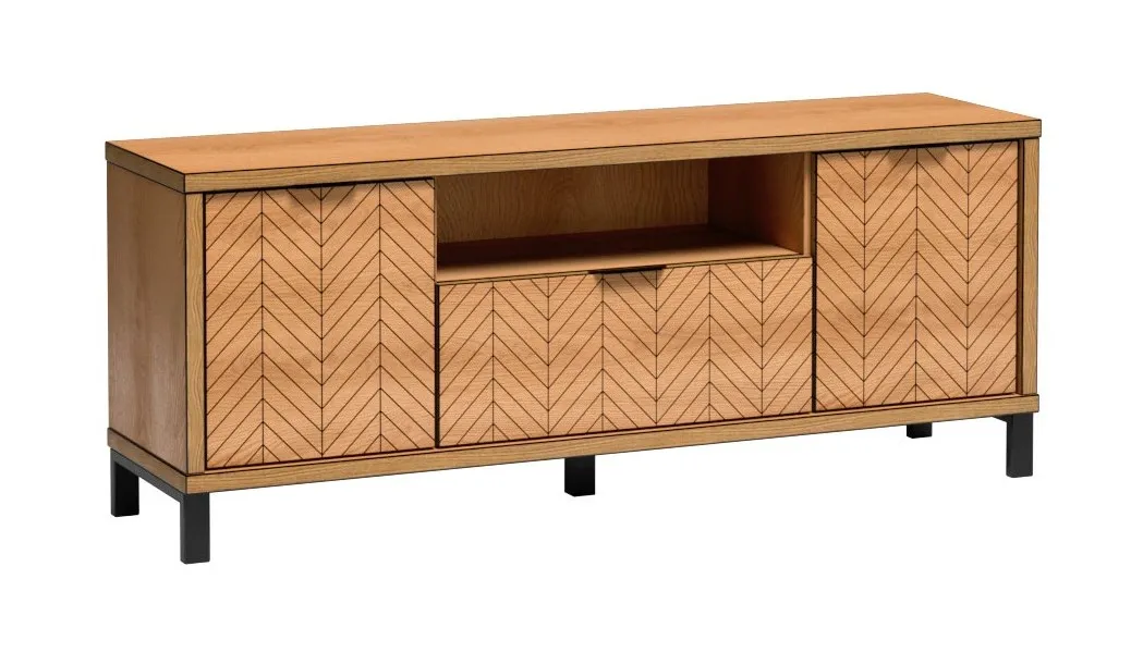 TV-Möbel FONTE 6, 159 cm, 2 Türen, 1 Klappe