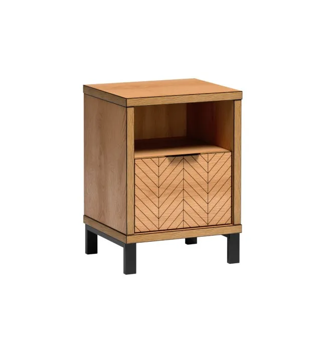 Nachttisch FONTE 13, 47 cm, 1 Schublade